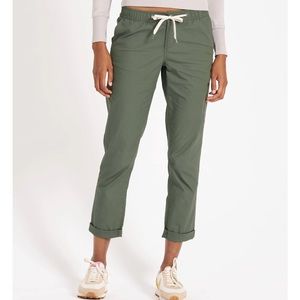 Vuori Womens Ripstop Pants Army Green